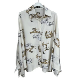 Printed Equestrian Shirt