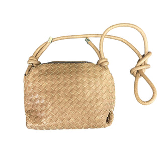 Woven Square Crossbody Purse