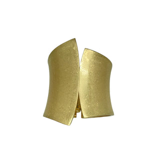 Gold Statement Clamper Bradelets