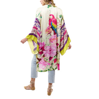 Tropical Hand Beaded Kimono