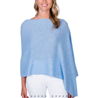 Sky Cashmere Topper