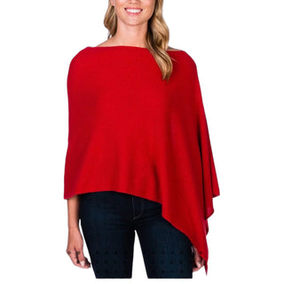 Crimson Cashmere Topper