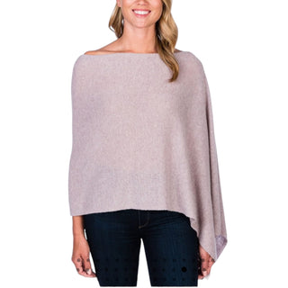 Plum Ice Cashmere Topper