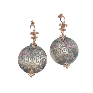 Dressy Abalone Shell Earrings