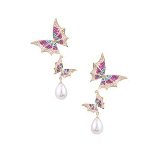 Butterfly Statement Earrings