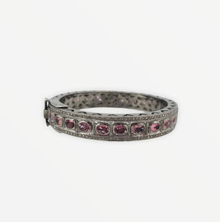 Ruby And Diamond Bangle