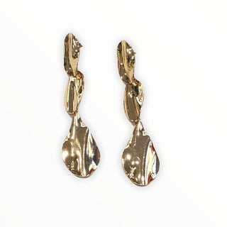 Gold Mirror Earring