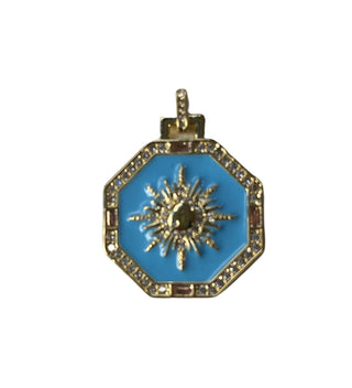 Robins Egg Blue Pendant