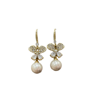 Pearl Butterfly Earring