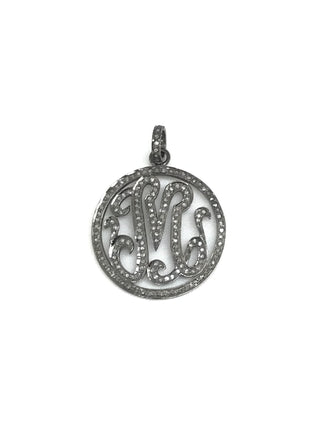 Diamond Initial Pendant