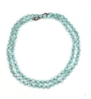 Light Blue Layering Necklaces