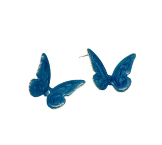 Enamel Butterfly Earring