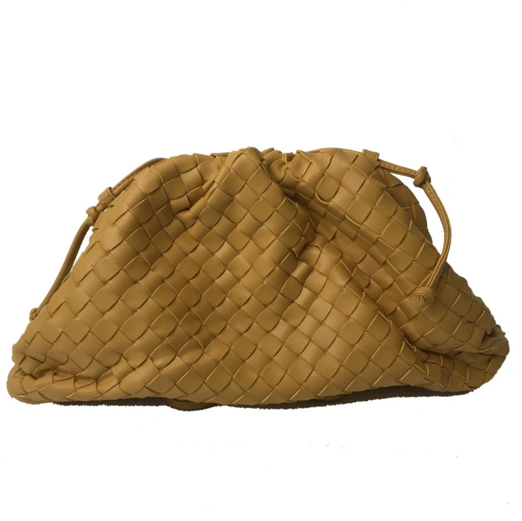 Bottega Veneta Padded Woven Clutch Bag